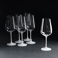 Набор бокалов для вина «Сандра», 6 шт, 450 мл, хрустальное стекло