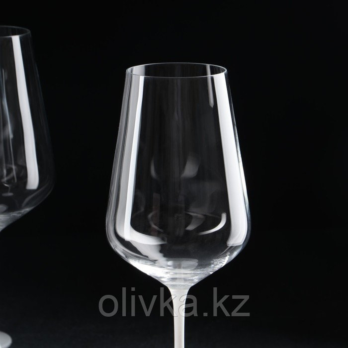 Набор бокалов для вина «Сандра», 6 шт, 450 мл, хрустальное стекло - фото 3 - id-p113272501