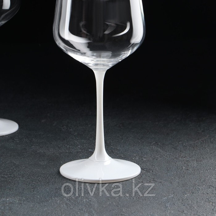 Набор бокалов для вина «Сандра», 6 шт, 450 мл, хрустальное стекло - фото 4 - id-p113272501