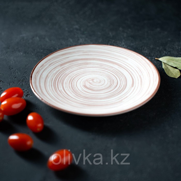 Тарелка керамическая обеденная «Искушение», d=22 см, цвет бежевый - фото 7 - id-p113256881