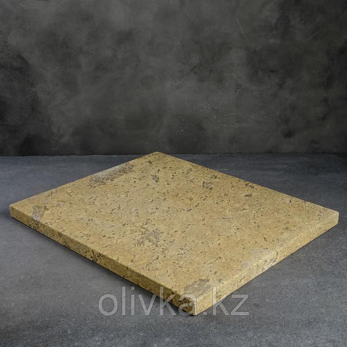 Пекарский камень вулканический, 32х38х2см - фото 2 - id-p113259262
