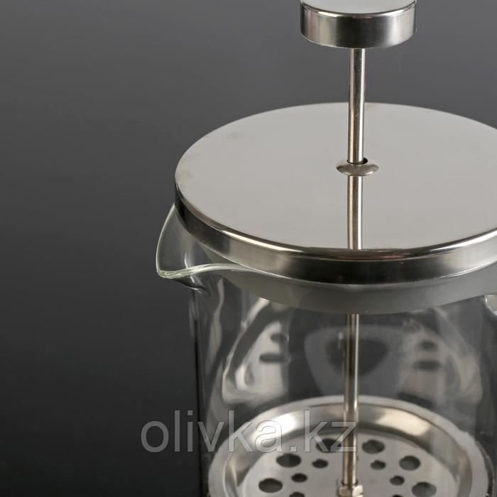 Чайник заварочный френч - пресс «Келли», 1 л, цвет серый - фото 4 - id-p113250572