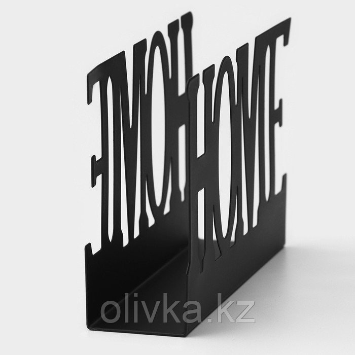 Салфетница Доляна Home, 15×4×10 см, цвет чёрный - фото 5 - id-p113251505