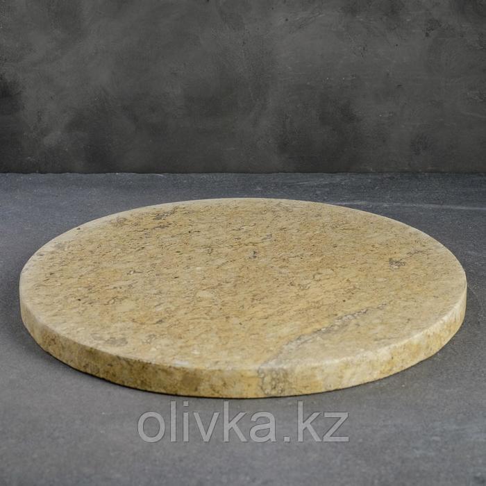 Пекарский камень вулканический круглый, 30х2 см - фото 2 - id-p113259263