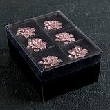 Кольцо керамическое для салфеток «Цветок», 5,5×4,5×6,5 см, цвет розовый, фото 4