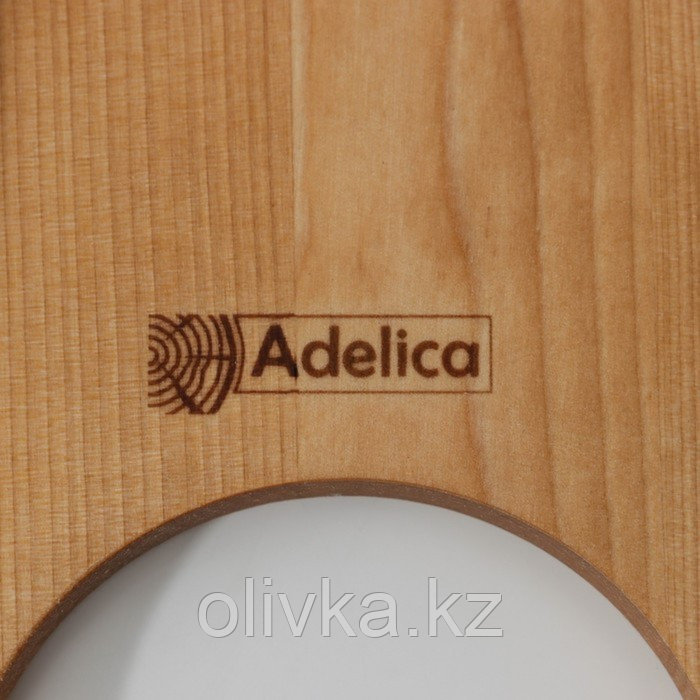 Столик - поднос для вина Adelica, с менажницей и складными ножками, на 2 персоны, d=32×1,8 см, берёза - фото 5 - id-p113261992