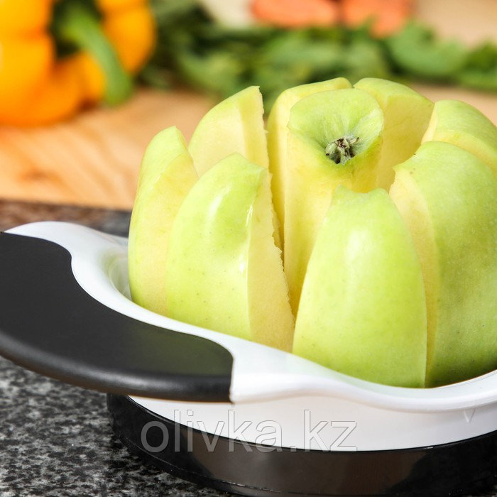 Овощерезка для фруктовой нарезки Magistro Vegan pro, 18,5×12×4 см, цвет чёрно-белый - фото 6 - id-p113265334