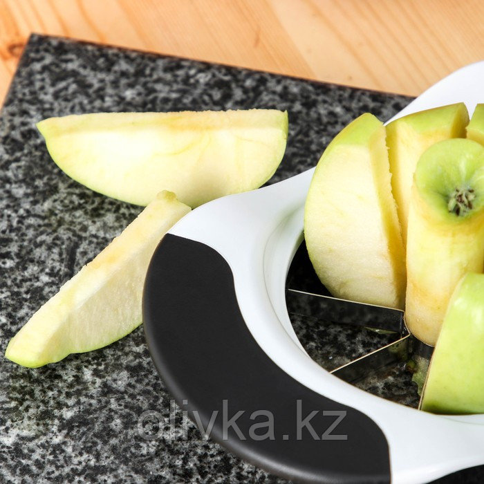 Овощерезка для фруктовой нарезки Magistro Vegan pro, 18,5×12×4 см, цвет чёрно-белый - фото 7 - id-p113265334