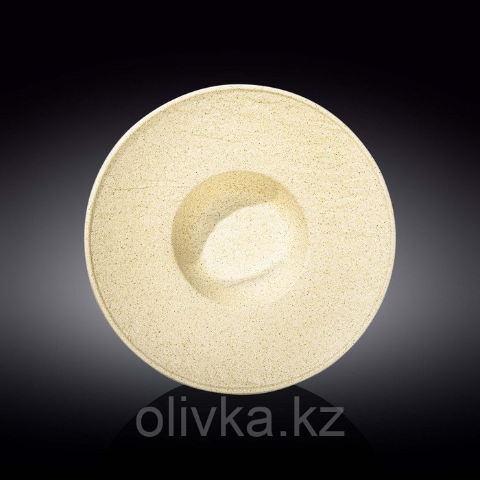 Тарелка глубокая Wilmax, d=27 см, 250 мл, цвет песочный - фото 1 - id-p113270547