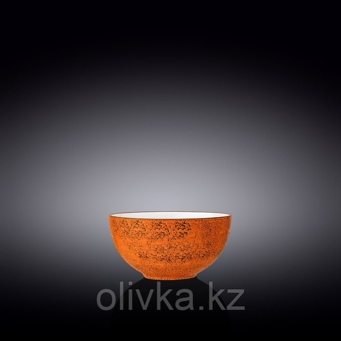 Салатник Wilmax Splach, d=10.5 см, 250 мл, цвет оранжевый - фото 1 - id-p113270552