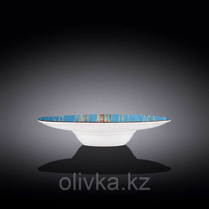 Тарелка глубокая Wilmax Scratch, d=27 см, 250 мл, цвет голубой - фото 2 - id-p113270562