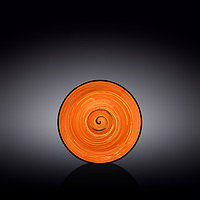 Блюдце Wilmax Spiral, d=14 см, цвет оранжевый