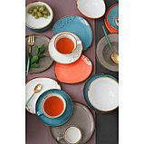Кокотница фарфоровая Magistro «Церера», 100 мл, d=7,5 см, цвет оранжевый, фото 10