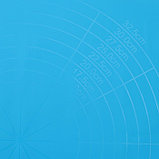 Силиконовый коврик с разлиновкой Доляна «Буссен», 49×39 см, цвет МИКС, фото 3