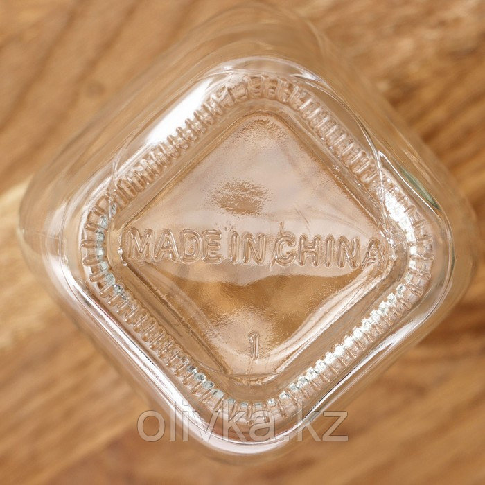 Баночка стеклянная для специй Доляна «Овал», 190 мл, 10×6,5 см - фото 5 - id-p113243178