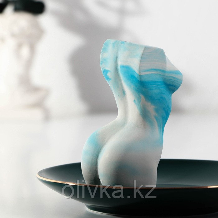 Подставка для зубочисток «Женское тело» мрамор синий - фото 3 - id-p113269592