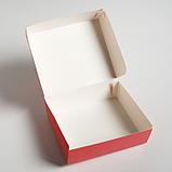 Коробочка для кондитерских изделий «8 марта», 17 × 20 × 6 см, фото 4