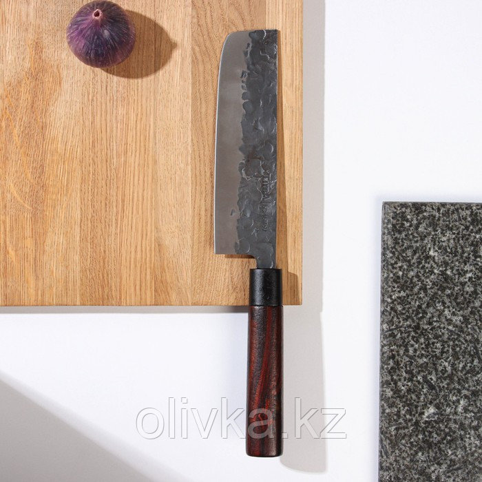 Нож кухонный «Накири», универсальный, лезвие 17 см - фото 1 - id-p113272639