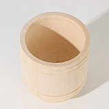 Ступка для специй с пестиком деревянная (1269), фото 3