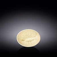 Салатник овальный Wilmax, 13х10х6 см, цвет песочный