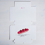 Коробочка для кондитерских изделий «Сладкой жизни»  17 × 20 × 6 см, фото 3