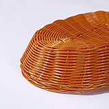 Корзинка для фруктов и хлеба Доляна «Капучино», 27×22×6 см, фото 4