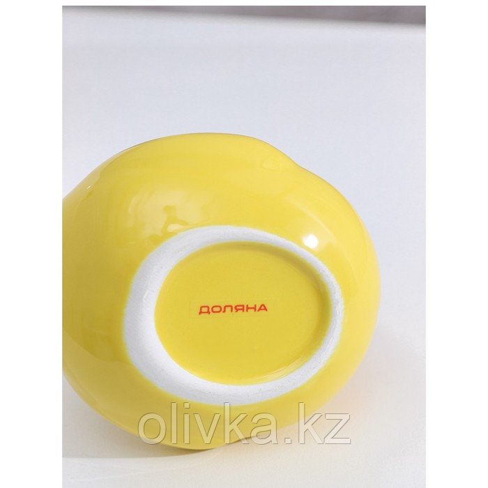 Дозатор для жидкого мыла Доляна «Уточка», 330 мл, цвет жёлтый - фото 3 - id-p113252509