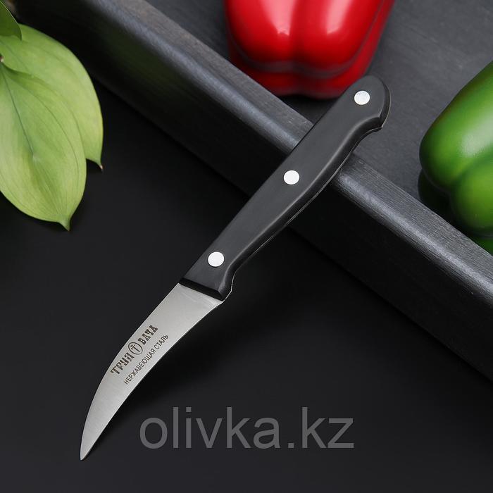 Нож кухонный «Европа», для овощей, лезвие 7 см - фото 1 - id-p113258616