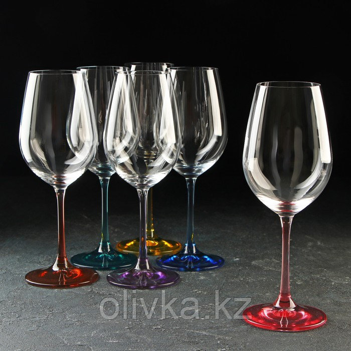 Набор бокалов для вина «Виола», 350 мл, 6 шт - фото 1 - id-p113267851