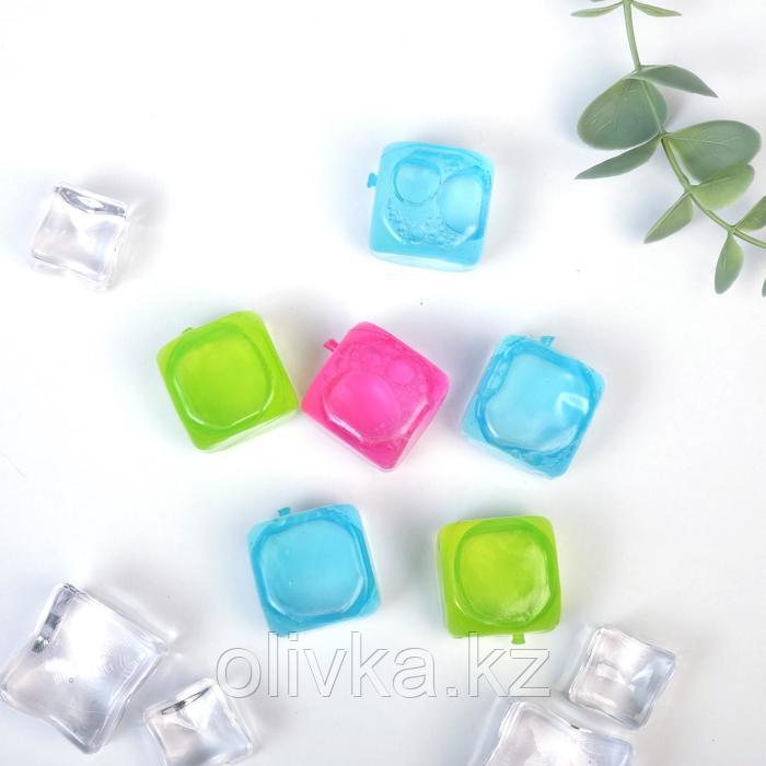Набор кубиков льда «Выбери свой вкус прохлады», многоразовые, 6 шт - фото 2 - id-p113260290