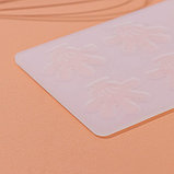 Силиконовый коврик для айсинга «Следопыт», 8 ячейки, 19×10,5×0,4 см, цвет прозрачный, фото 5