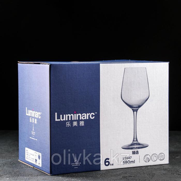 Бокал стеклянный для вина Luminarc VAL SURLOIRE, 580 мл - фото 2 - id-p113257781