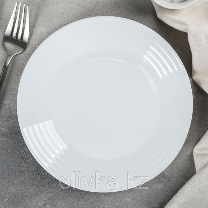Тарелка десертная Luminarc Harena Asean, d=19 см, стеклокерамика, цвет белый - фото 1 - id-p113257786