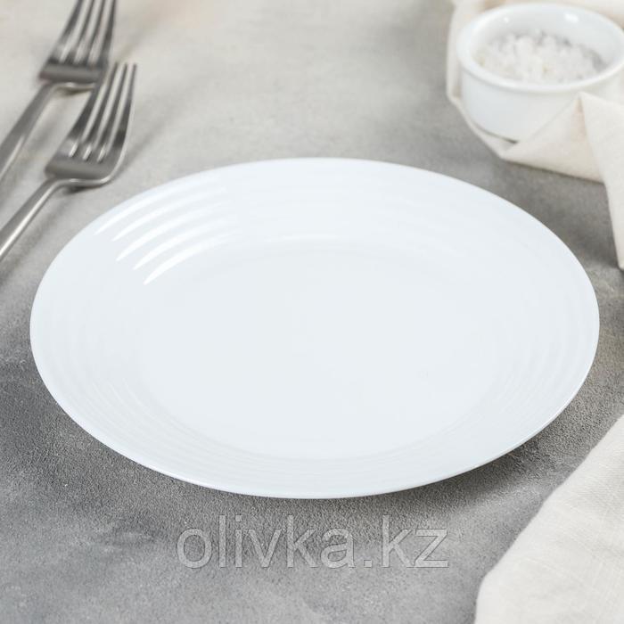 Тарелка десертная Luminarc Harena Asean, d=19 см, стеклокерамика, цвет белый - фото 2 - id-p113257786