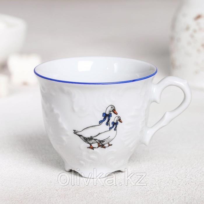 Чашка кофейная «Рококо Гуси», 100 мл - фото 1 - id-p113257787