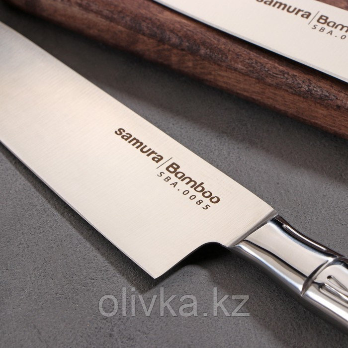 Набор ножей Samura BAMBOO, 3 шт, стальная рукоять - фото 2 - id-p113267865