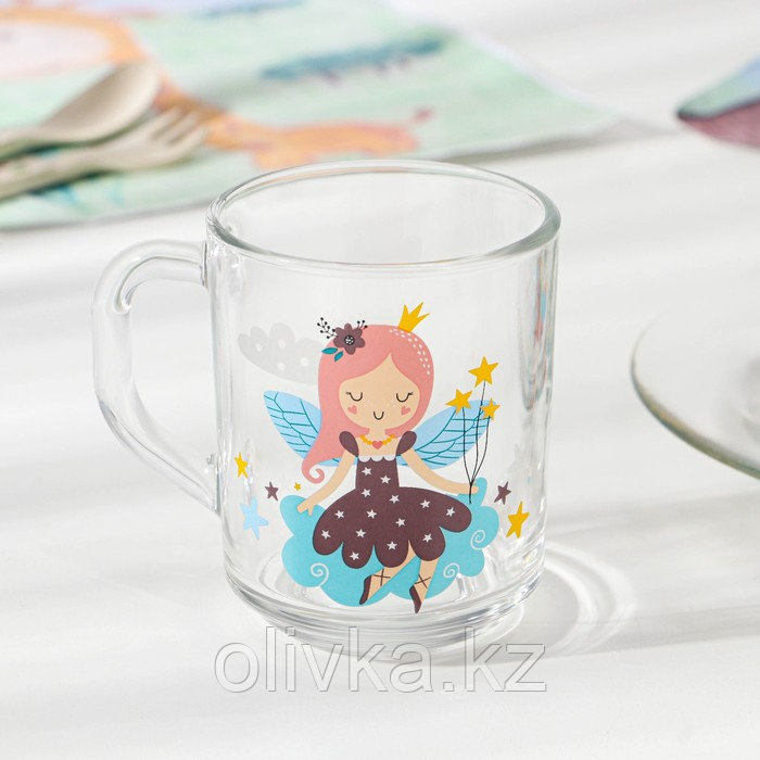 Набор стеклянной детской посуды «Принцессы», 3 предмета - фото 4 - id-p113274554