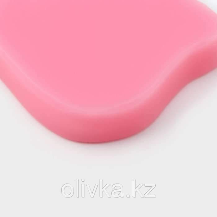 Силиконовый молд Доляна «Белочка и орешки», 10×7×1,5 см, цвет розовый - фото 4 - id-p113262986