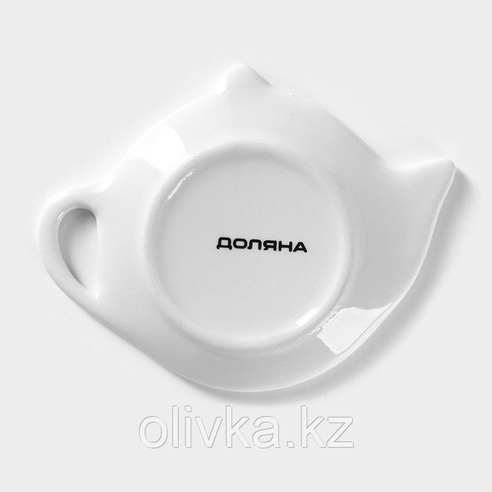 Подставка под чайный пакетик Доляна «Мрамор», 12×9×1,5 см - фото 4 - id-p113268810