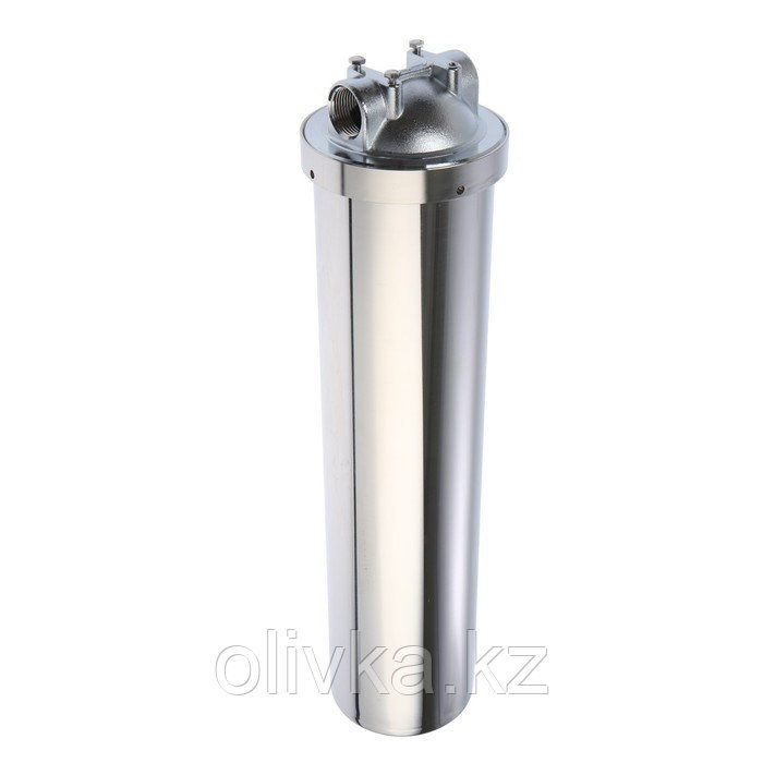 Магистральный фильтр Steel Bravo 20 Jumbo F80110, для очистки холодной и горячей воды - фото 1 - id-p113265486