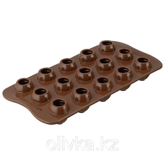 Форма для приготовления конфет Choco spiral, силиконовая - фото 3 - id-p113259471