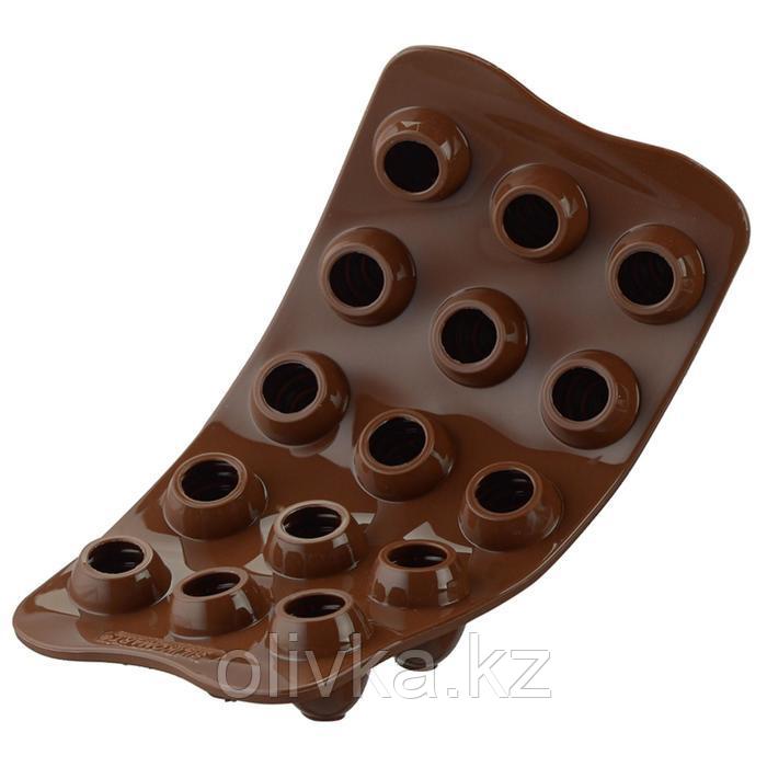 Форма для приготовления конфет Choco spiral, силиконовая - фото 6 - id-p113259471