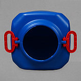 Фляга-бочка пищевая, 40 л, горловина 19,5 см, синяя, фото 5