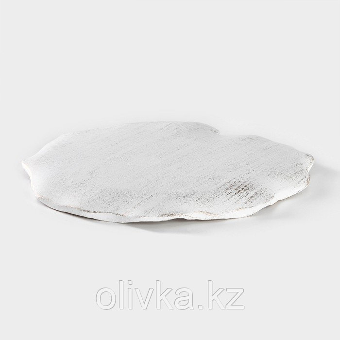 Блюдо для фруктов Доляна «Кувшинка», 30×30 см, цвет белый - фото 3 - id-p113280341