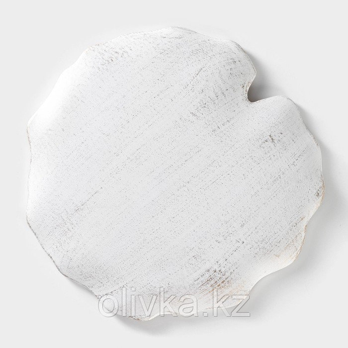 Блюдо для фруктов Доляна «Кувшинка», 30×30 см, цвет белый - фото 4 - id-p113280341