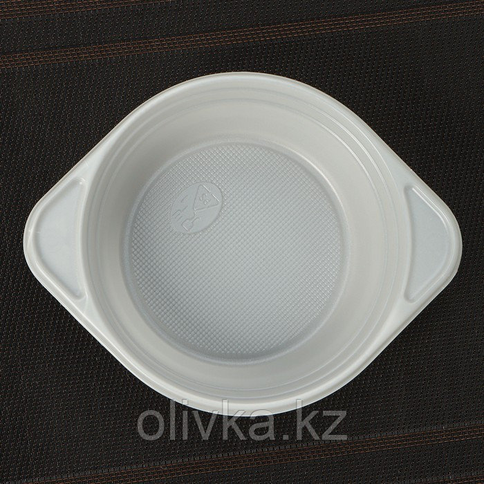 Набор одноразовых тарелок Не ЗАБЫЛИ!, 500 мл, суповые, цвет белый, в наборе 6 шт - фото 2 - id-p113266407