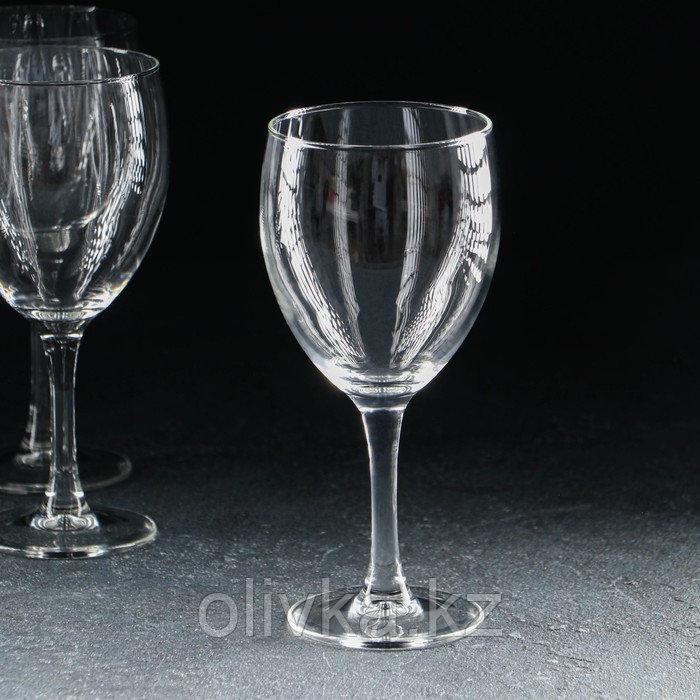 Набор стеклянных бокалов для вина «Элеганс», 6 шт, 350 мл - фото 2 - id-p113271786