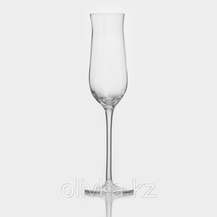 Бокал стеклянный для шампанского Magistro «Тира», 140 мл, 22,6×4,3 см - фото 1 - id-p113268925