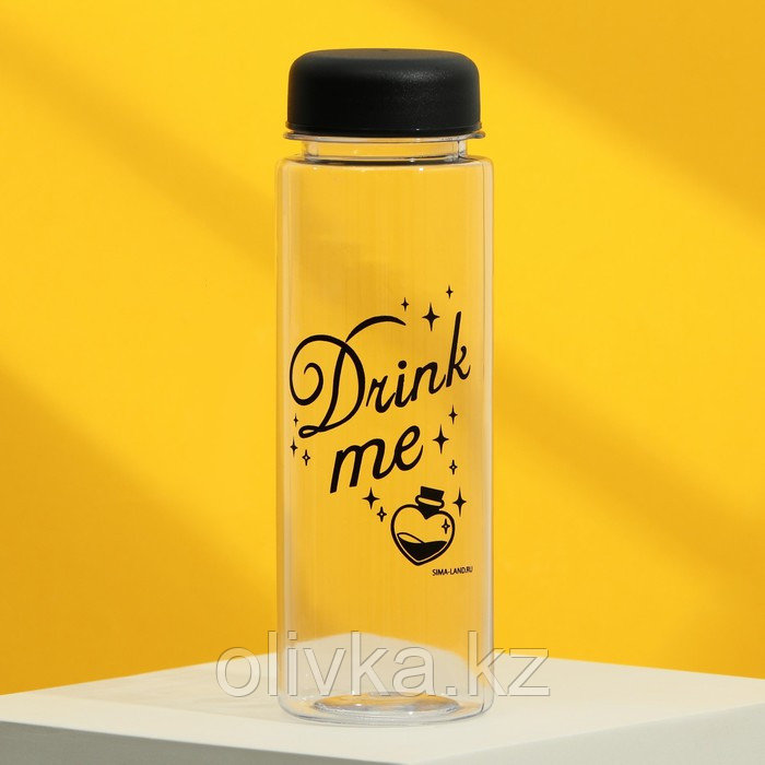 Бутылка для воды Drink me, 500 мл - фото 1 - id-p113270872