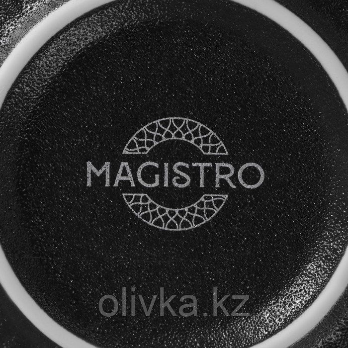 Миска фарфоровая Magistro Line, 350 мл, d=11,5 см, цвет чёрный - фото 5 - id-p113276370